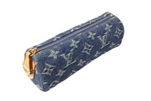 Load image into Gallery viewer, 極美品 LOUIS VUITTON ルイヴィトン モノグラムデニム ミニ トゥルーススピーディGM M95081 スピーディブルー 中古 4c069902