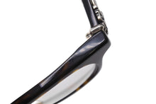 画像をギャラリービューアに読み込む, CHROME HEARTS クロムハーツ BABY ベイビー 伊達メガネ サイズ45□22-145 ブラウン プラスチック シルバー925 美品 中古 4c070305