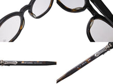 画像をギャラリービューアに読み込む, CHROME HEARTS クロムハーツ BABY ベイビー 伊達メガネ サイズ45□22-145 ブラウン プラスチック シルバー925 美品 中古 4c070305