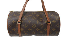 画像をギャラリービューアに読み込む, LOUIS VUITTON ルイヴィトン モノグラム パピヨン26 ハンドバッグ ブラウン ゴールド金具 M51386 美品 中古 4c070583
