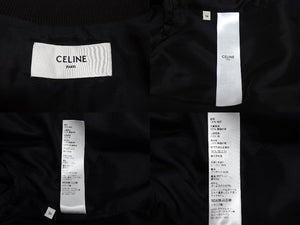 極美品 CELINE セリーヌ SOUVENIR TEDDY JACKET スーベニア テディ ジャケット 2V83G164I ブラウン レーヨン サイズ36 中古 4c070724