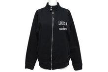Load image into Gallery viewer, LOUIS VUITTON × FRAGMENT DESIGN ルイヴィトン フラグメント 17AW エンブロイダリー ブルゾン ブラック ロゴ RM172M JIU HDY31W サイズM 美品 中古 4c071532