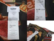 Load image into Gallery viewer, [USED/中古]DOUBLET ジャケット 17SS04BL34 STICKERS JAQUARD COAH JACKET  カーキ コットン S Bランク 中古 4c071560