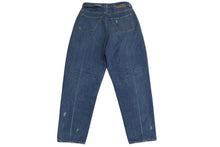 画像をギャラリービューアに読み込む, 極美品 DOUBLET ダブレット DAMEGED SILK DENIM PANTS ダメージシルク デニム パンツ サイズ M インディゴ 中古 4c071691