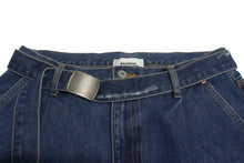 画像をギャラリービューアに読み込む, 極美品 DOUBLET ダブレット DAMEGED SILK DENIM PANTS ダメージシルク デニム パンツ サイズ M インディゴ 中古 4c071691
