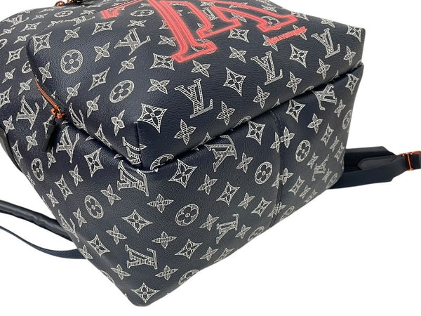 New Unused LOUISVUITTON Apollo Bag Monogram Ink Upside Down Rucksack M43676 Navy Used 4c072865
