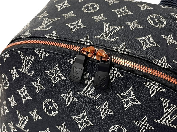 New Unused LOUISVUITTON Apollo Bag Monogram Ink Upside Down Rucksack M43676 Navy Used 4c072865