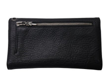 画像をギャラリービューアに読み込む, 新品未使用 CHROME HEARTS クロムハーツ 長財布 ダガージップ 新作 クロスボール レザー ブラック シルバー925 中古 4c073105