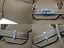 Load image into Gallery viewer, 極美品 HERMES エルメス BIRKIN バーキン30 ブラウン系 トゴ シルバー金具 T刻印 中古 4c073523