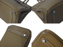 Load image into Gallery viewer, 極美品 HERMES エルメス BIRKIN バーキン30 ブラウン系 トゴ シルバー金具 T刻印 中古 4c073523