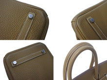 Load image into Gallery viewer, 極美品 HERMES エルメス BIRKIN バーキン30 ブラウン系 トゴ シルバー金具 T刻印 中古 4c073523