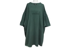 BALENCIAGA Layered T-shirt UNIS3X Green Cotton 657059 Used 4c075498