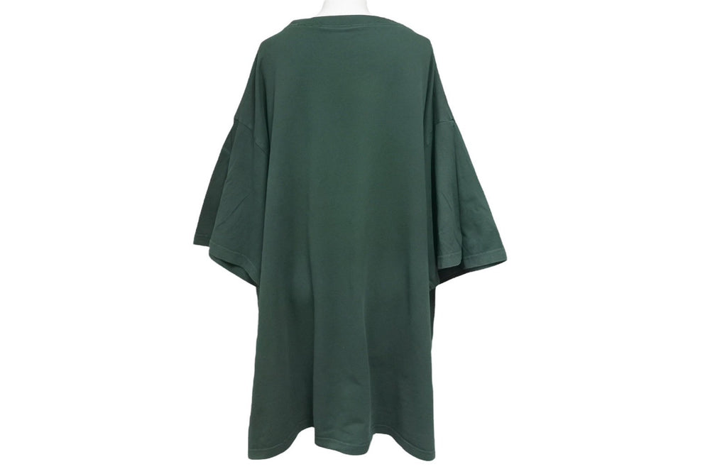 BALENCIAGA バレンシアガ レイヤード Tシャツ UNIS3X グリーン コットン 657059 中古 4c075498