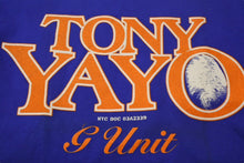 Load image into Gallery viewer, 新品未使用 TONY YAYO G-UNIT ヴィンテージ プロモTシャツ DELTA ブルー コットン サイズXL 中古 4c075587