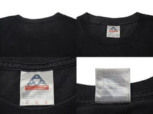 画像をギャラリービューアに読み込む, VINTAGE ヴィンテージ Bitch ビッチ 半袖Tシャツ TIDEパロディ ブラック オレンジ ブルー サイズL 良品 中古 4c075764