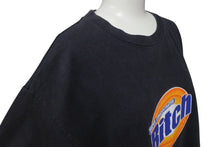 画像をギャラリービューアに読み込む, VINTAGE ヴィンテージ Bitch ビッチ 半袖Tシャツ TIDEパロディ ブラック オレンジ ブルー サイズL 良品 中古 4c075764