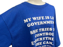 画像をギャラリービューアに読み込む, VINTAGE ヴィンテージ GRAND TURK B.W.I グランドターク島 半袖Tシャツ サイズXL レタリングロゴ ブルー 古着 美品 中古 4c075765