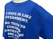 画像をギャラリービューアに読み込む, VINTAGE ヴィンテージ GRAND TURK B.W.I グランドターク島 半袖Tシャツ サイズXL レタリングロゴ ブルー 古着 美品 中古 4c075765