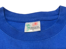 画像をギャラリービューアに読み込む, VINTAGE ヴィンテージ GRAND TURK B.W.I グランドターク島 半袖Tシャツ サイズXL レタリングロゴ ブルー 古着 美品 中古 4c075765