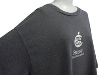 画像をギャラリービューアに読み込む, OLD STUSSY オールドステューシー Apple アップル サンプリング 半袖Tシャツ グレー ホワイト サイズXL 美品 中古 4c075820