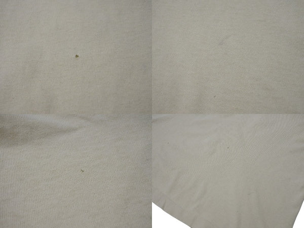 VINTAGE Vintage DOMANI Alien Marijuana Short Sleeve T-shirt Old Clothes Light Beige Size XL Good Condition Used 4c075825