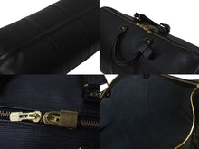 画像をギャラリービューアに読み込む, LOUIS VUITTON ルイヴィトン ボストンバッグ キーポル50 M42962 ブラック エピレザー ゴールド金具 美品 中古 4c075877