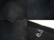 画像をギャラリービューアに読み込む, LOUIS VUITTON ルイヴィトン ボストンバッグ キーポル50 M42962 ブラック エピレザー ゴールド金具 美品 中古 4c075877