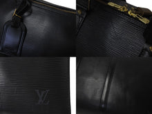 画像をギャラリービューアに読み込む, LOUIS VUITTON ルイヴィトン ボストンバッグ キーポル50 M42962 ブラック エピレザー ゴールド金具 美品 中古 4c075877