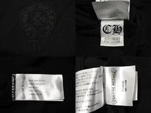 Load image into Gallery viewer, CHROME HEARTS クロムハーツ グラデーション サークルプリント 半袖Ｔシャツ ブラック ロゴ CH コットン サイズXL 美品 中古 4c070291