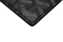 画像をギャラリービューアに読み込む, 極美品 GOYARD ゴヤール サン シュルピス カードケース STSULPPMLTY01CL01X レザー PVC ブラック 中古 4c067836