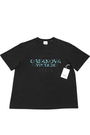 New and unused RSVP Gallery × Casanova Vintage collaboration short sleeve T-shirt 15th anniversary cotton black size XS 4c072410