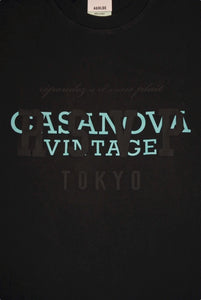 新品未使用 RSVP Gallery × Casanova Vintage コラボ 半袖Ｔシャツ 15周年記念 コットン ブラック サイズM 4c072408