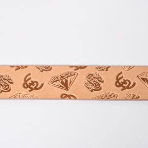 New and unused item BILLIONAIRE BOYS CLUB CASANOVA BOYS CLUB Casanova Boys Club Belt Brown Silver hardware Size L Used 4a008851