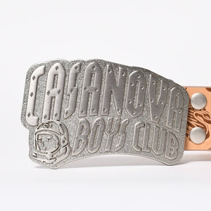 New and unused item BILLIONAIRE BOYS CLUB CASANOVA BOYS CLUB Casanova Boys Club Belt Brown Silver hardware Size L Used 4a008851