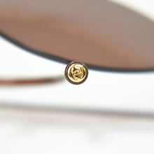 画像をギャラリービューアに読み込む, 極美品 CHANEL シャネル リムレス サングラス メガネ ココマーク 4003 イタリア製 メタル ブラウン サイズ53◻︎19 中古 4b009480