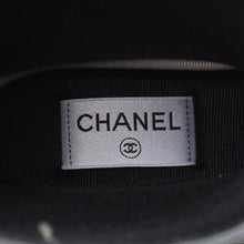 Load image into Gallery viewer, CHANEL シャネル レインブーツ ココマーク ロゴ ブラック ネイビー ラバー サイズ38 G39620B23123 美品 中古 4b010301