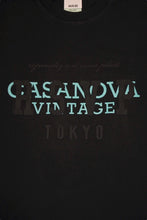 Load image into Gallery viewer, 新品未使用 RSVP Gallery × Casanova Vintage コラボ 半袖Ｔシャツ 15周年記念 コットン ブラック サイズXS 4c072410
