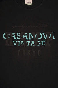 新品未使用 RSVP Gallery × Casanova Vintage コラボ 半袖Ｔシャツ 15周年記念 コットン ブラック サイズXS 4c072410