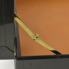 Load image into Gallery viewer, HERMES エルメス エスパスPM アタッシュケース ビジネスバッグ 150周年 500個限定 カーボン ブラック ゴールド金具 美品 中古 4b010048