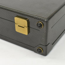 Load image into Gallery viewer, HERMES エルメス エスパスPM アタッシュケース ビジネスバッグ 150周年 500個限定 カーボン ブラック ゴールド金具 美品 中古 4b010048