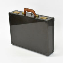 Load image into Gallery viewer, HERMES エルメス エスパスPM アタッシュケース ビジネスバッグ 150周年 500個限定 カーボン ブラック ゴールド金具 美品 中古 4b010048
