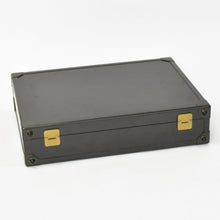 Load image into Gallery viewer, HERMES エルメス エスパスPM アタッシュケース ビジネスバッグ 150周年 500個限定 カーボン ブラック ゴールド金具 美品 中古 4b010048