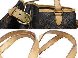 LOUIS VUITTON ルイヴィトン パティニョール ハンドバッグ M51156 モノグラムキャンバス ブラウン 美品 中古 4b006526