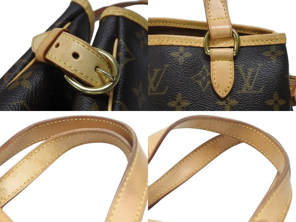 LOUIS VUITTON ルイヴィトン パティニョール ハンドバッグ M51156 モノグラムキャンバス ブラウン 美品 中古 4b006526