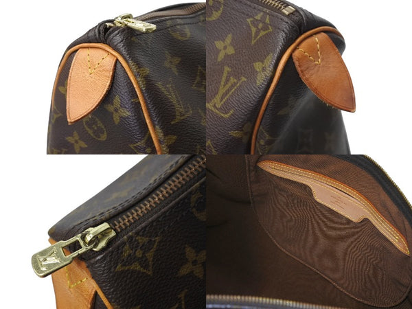 LOUIS VUITTON Flannery PM Tote Bag M51115 Monogram Brown PVC Leather Gold Hardware Good Used 4c070979
