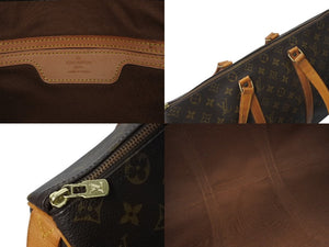 LOUIS VUITTON Flannery PM Tote Bag M51115 Monogram Brown PVC Leather Gold Hardware Good Used 4c070979
