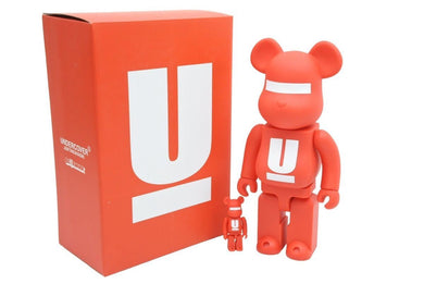 BE@RBRICK UNDERCOVER LOGO RED 400％ ベアブリック アンダーカバー ロゴ レッド UC1B9Z01 MEDICOM TOY 美品 中古 13825