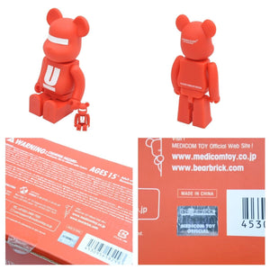 BE@RBRICK UNDERCOVER LOGO RED 400％ ベアブリック アンダーカバー ロゴ レッド UC1B9Z01 MEDICOM TOY 美品 中古 13825