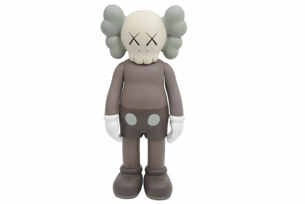 KAWS COMPANION GRAY 2016 MEDICOMTOY KAWS Companion Gray Medicom Toy Art Used 16055