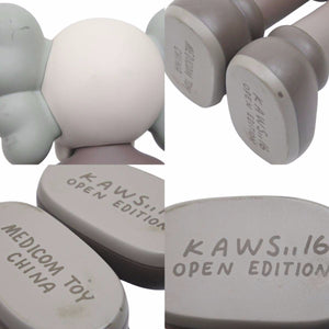 KAWS COMPANION GRAY 2016 MEDICOMTOY KAWS Companion Gray Medicom Toy Art Used 16055